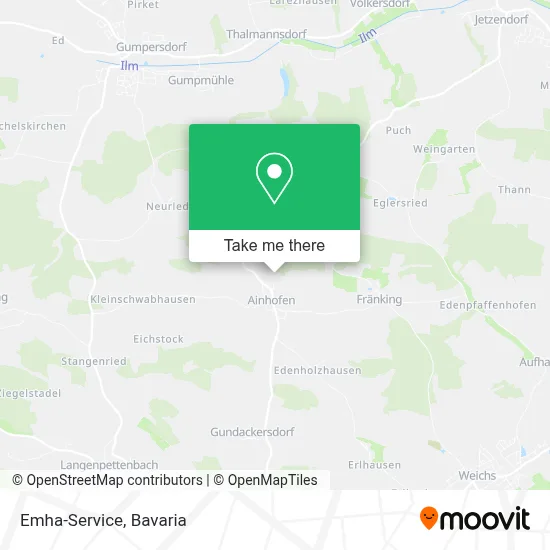 Emha-Service map