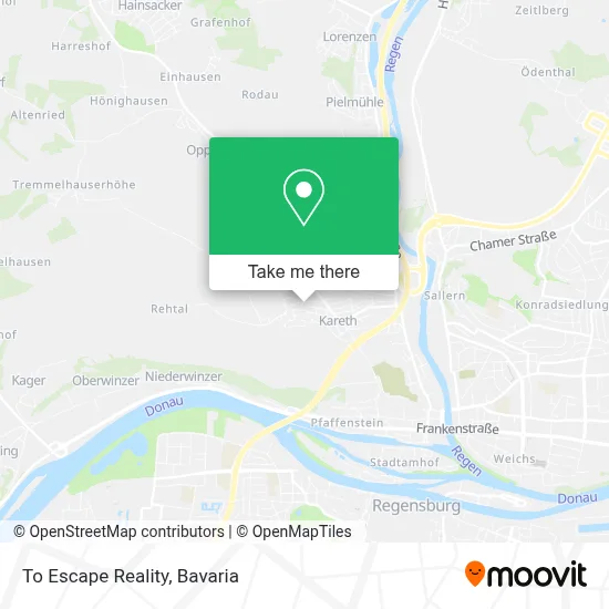 To Escape Reality map