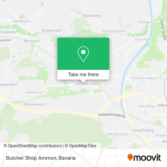 Butcher Shop Ammon map