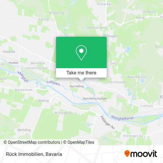 Rück Immobilien map