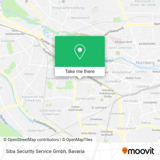 Siba Security Service Gmbh map