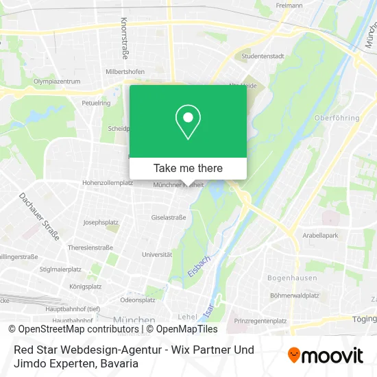 Red Star Webdesign-Agentur - Wix Partner Und Jimdo Experten map