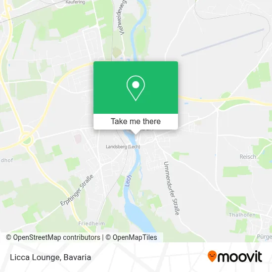 Licca Lounge map