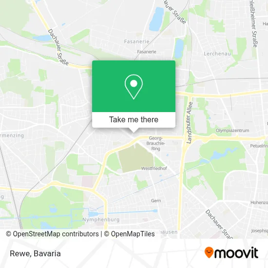 Rewe map