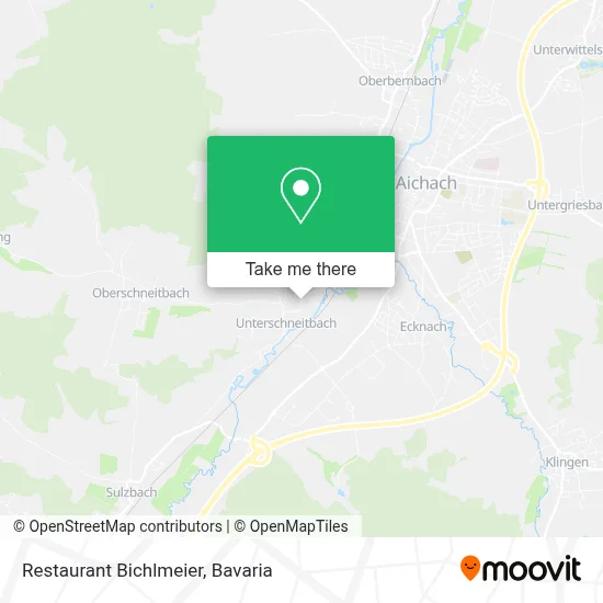 Restaurant Bichlmeier map