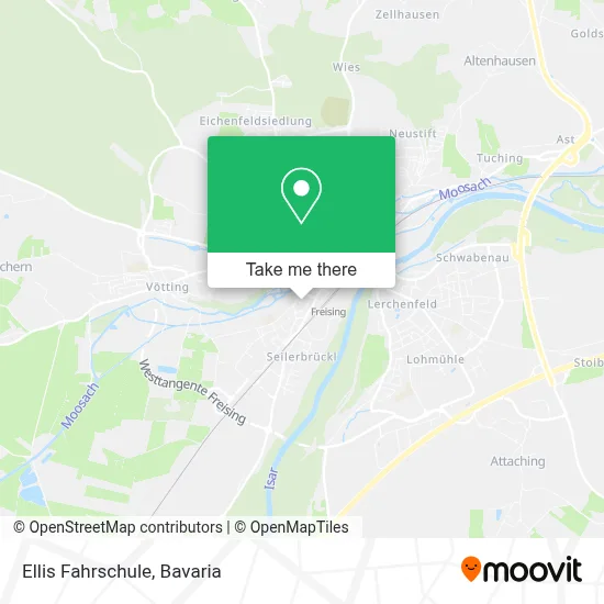 Ellis Fahrschule map