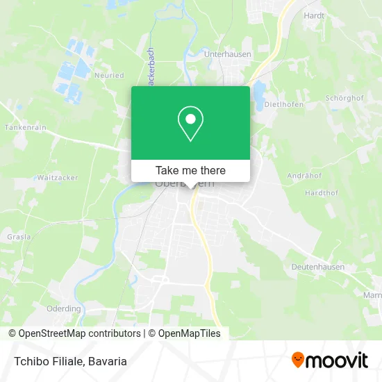 Tchibo Filiale map