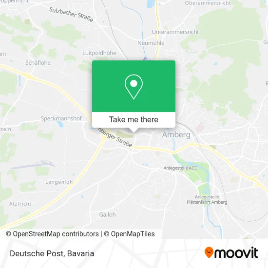 Deutsche Post map