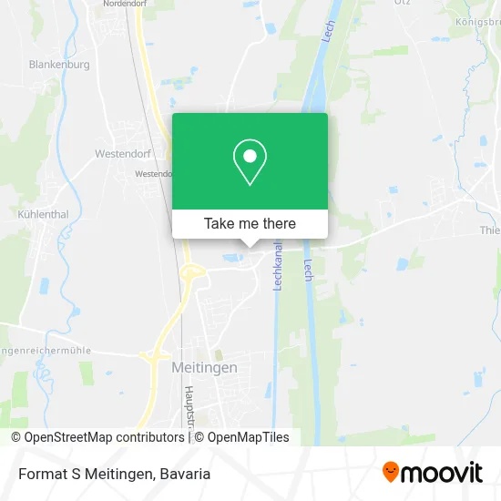 Format S Meitingen map