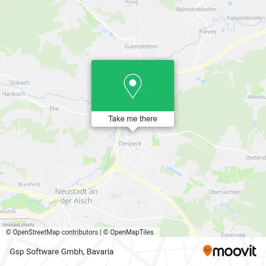 Gsp Software Gmbh map