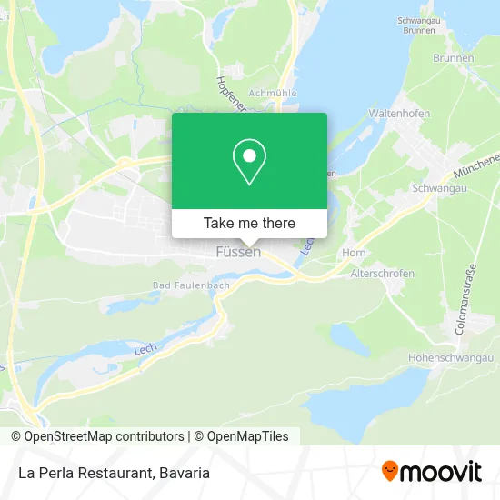 Ristorante La Perla map