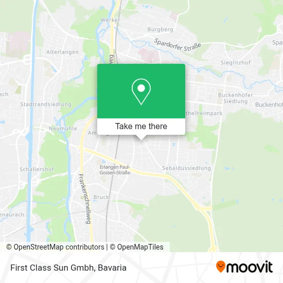 First Class Sun Gmbh map