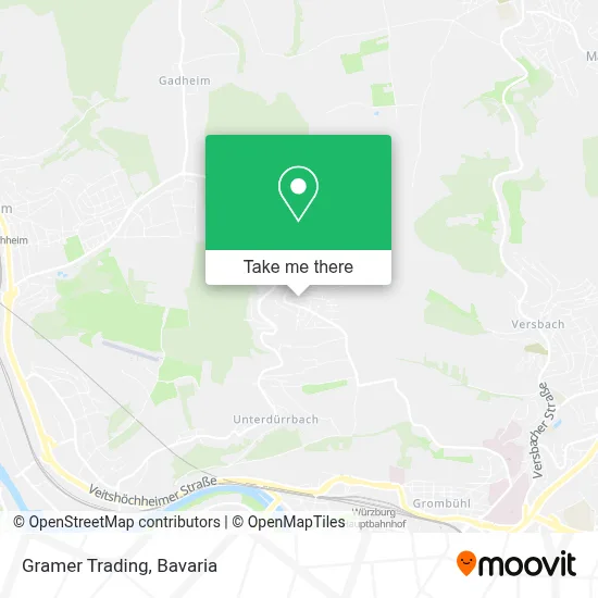 Gramer Trading map
