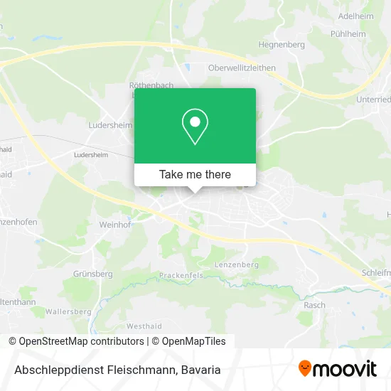 Abschleppdienst Fleischmann map