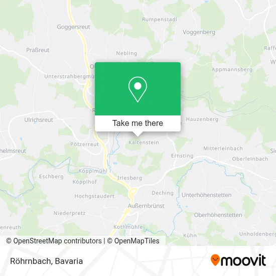 Röhrnbach map