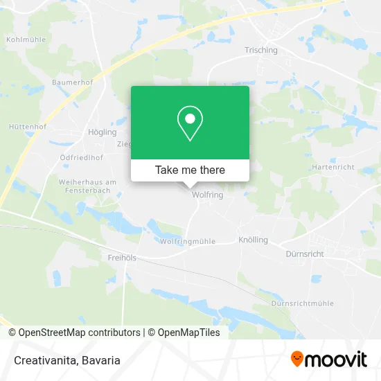 Creativanita map