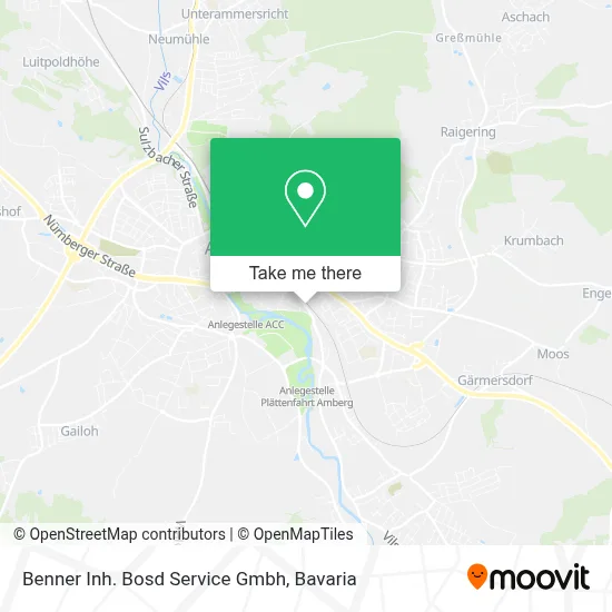 Benner Inh. Bosd Service Gmbh map