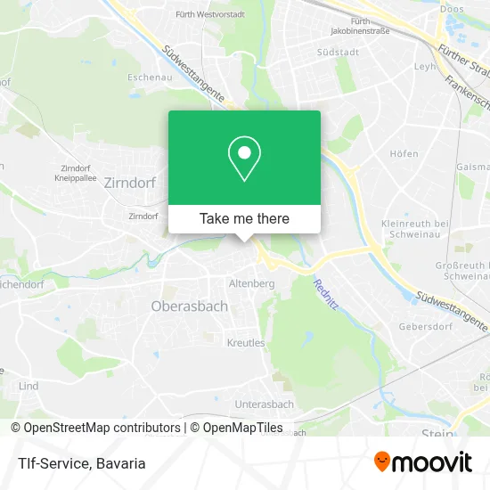 Tlf-Service map
