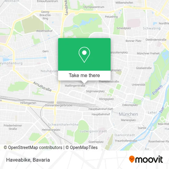 Haveabike map