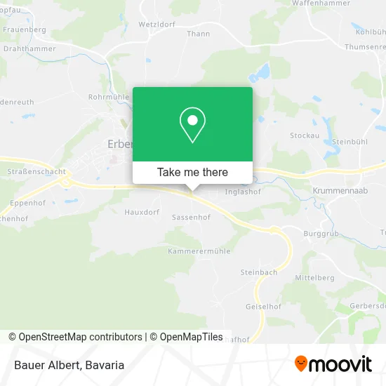 Bauer Albert map