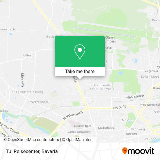 Tui Reisecenter map