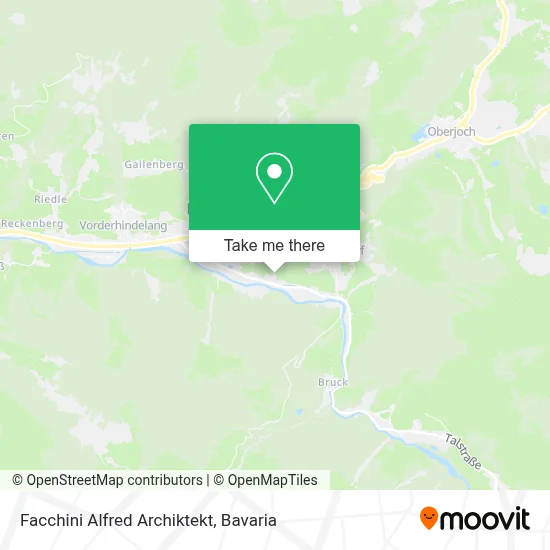 Facchini Alfred Archiktekt map