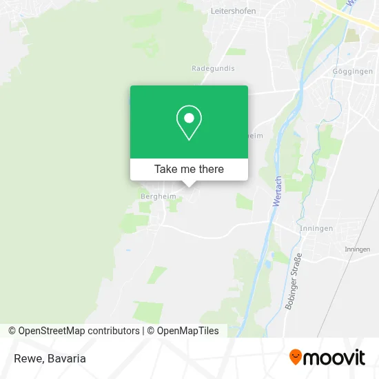 Rewe map