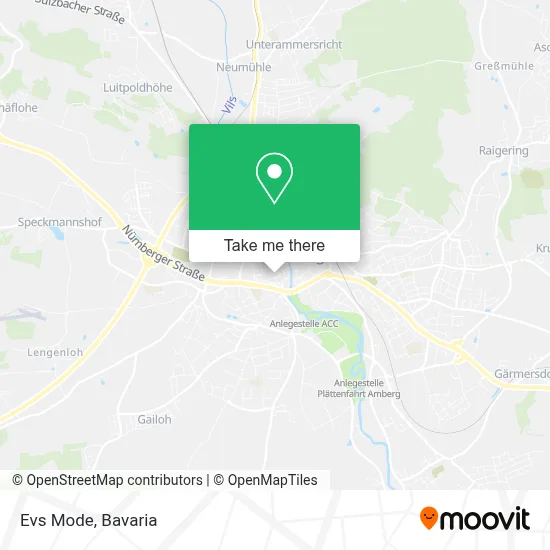 Evs Mode map