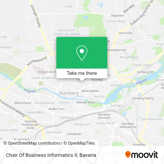 Chair Of Business Informatics II map