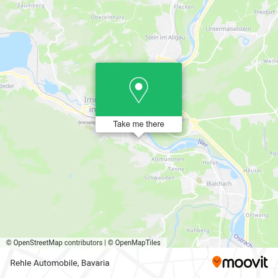 Rehle Automobile map