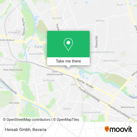 Heisab Gmbh map