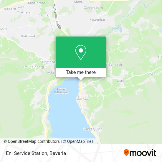 Eni Service Station map
