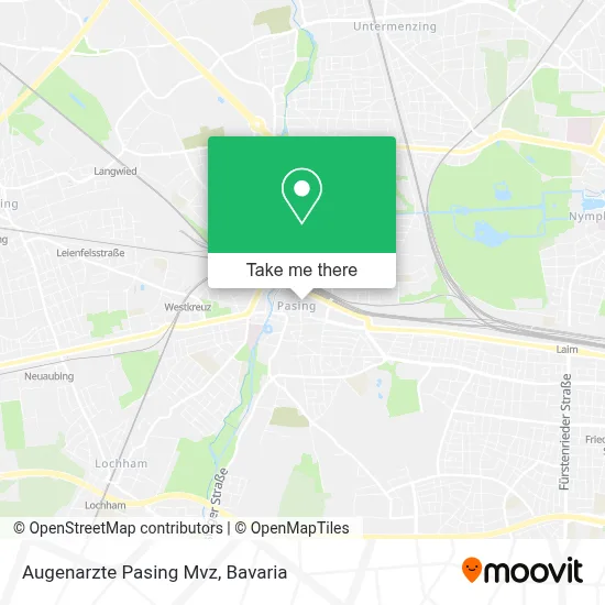 Augenarzte Pasing Mvz map