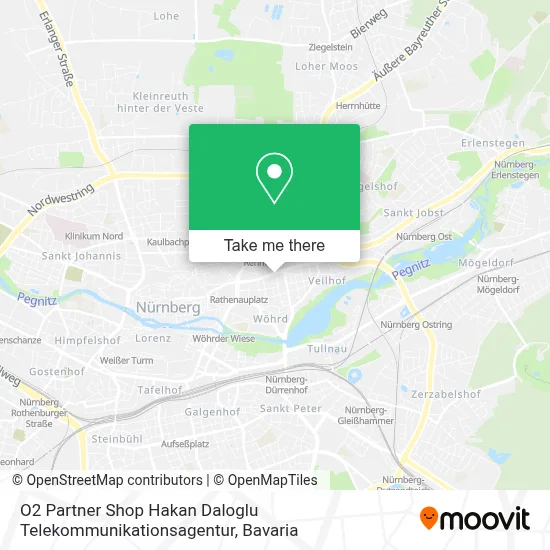 O2 Partner Shop Hakan Daloglu Telekommunikationsagentur map