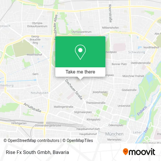 Rise Fx South Gmbh map