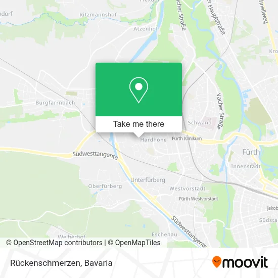 Rückenschmerzen map