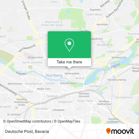 Deutsche Post map