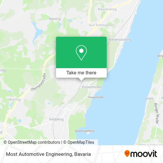 Most Automotive Engineering map