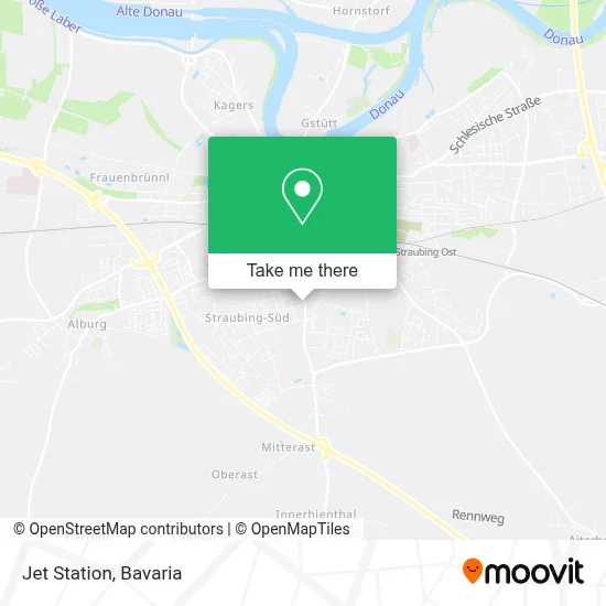 Jet Station map