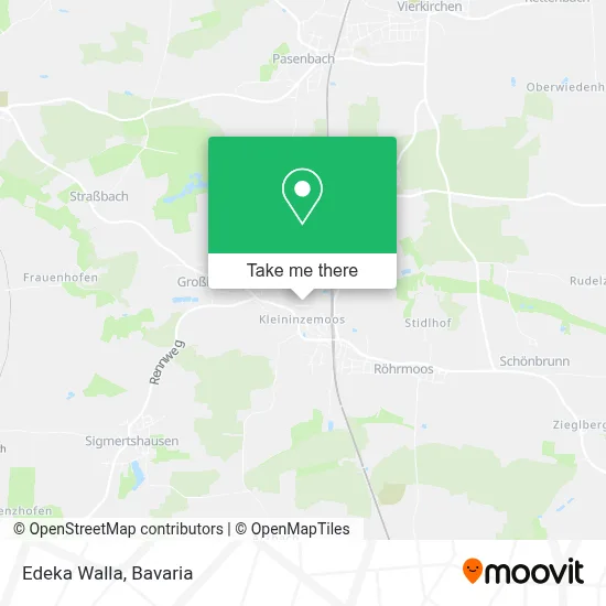 Edeka Walla map