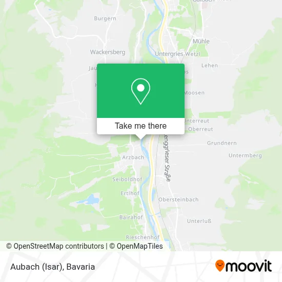 Aubach (Isar) map
