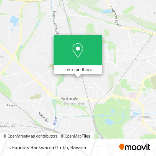 Tk Express Backwaren Gmbh map