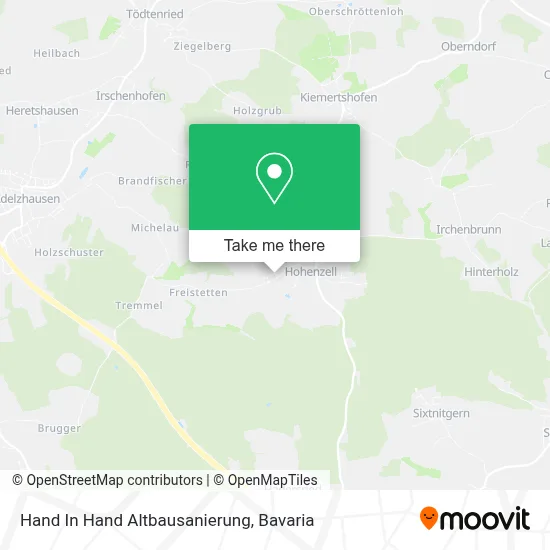 Hand In Hand Altbausanierung map