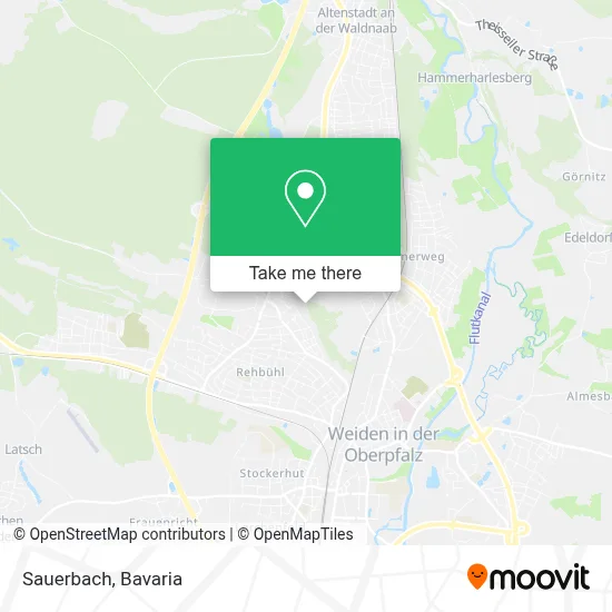 Sauerbach map