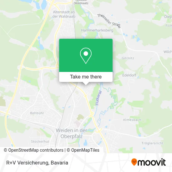 R+V Versicherung map
