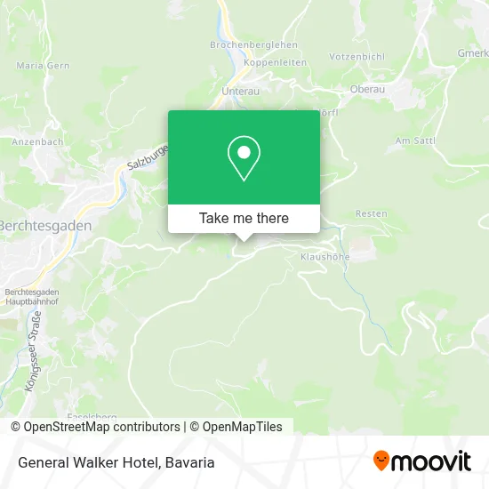 General Walker Hotel map