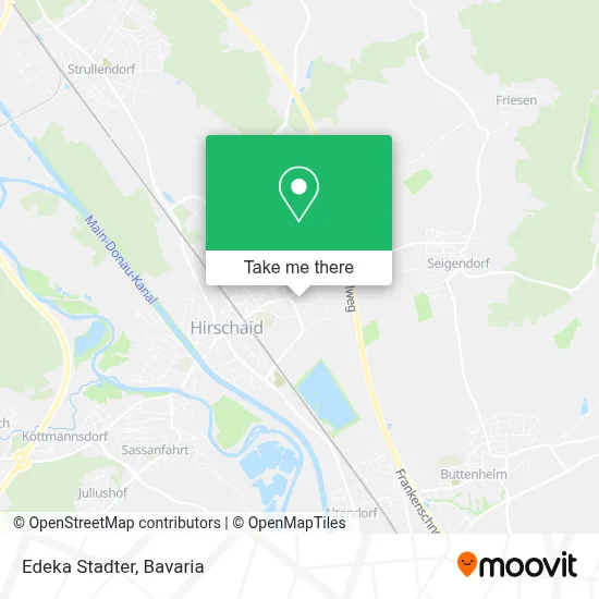 Edeka Stadter map