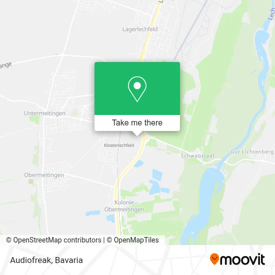 Audiofreak map
