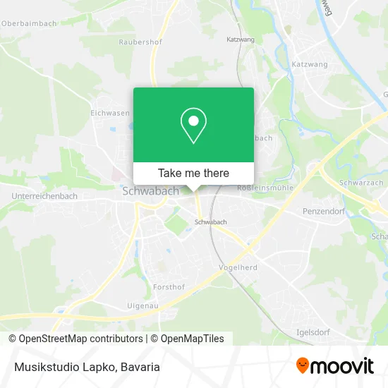 Musikstudio Lapko map