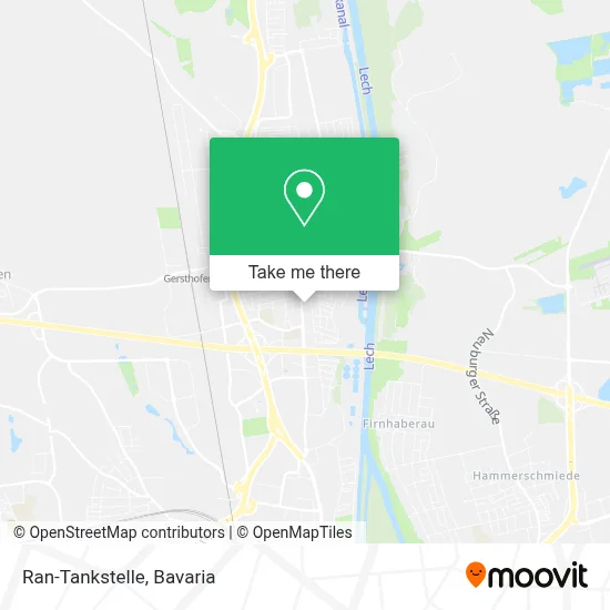 Ran-Tankstelle map